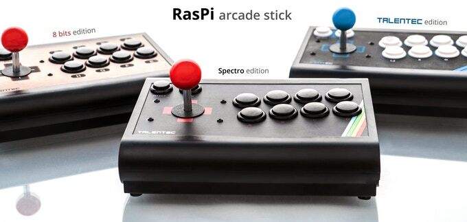 RasPi arcade stick 3