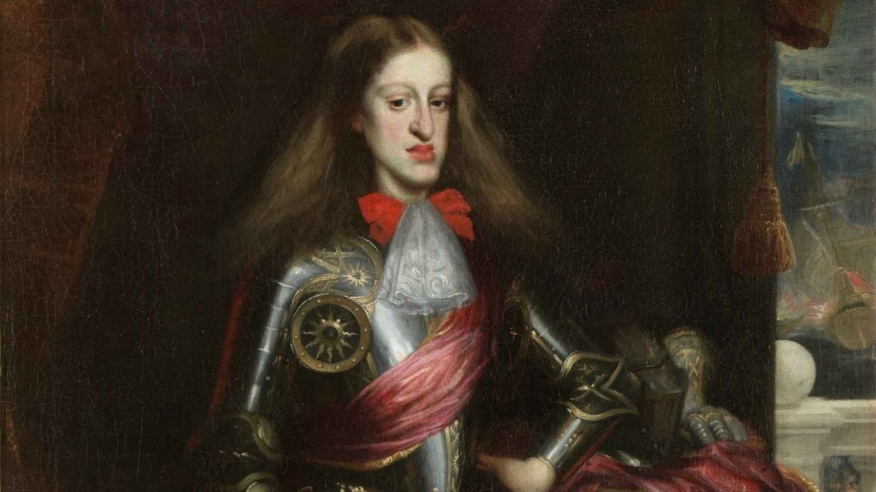 'Carlos II, con armadura', un retrato de Juan Carreño de Miranda.
