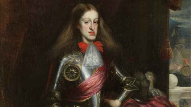 'Carlos II, con armadura', un retrato de Juan Carreño de Miranda.