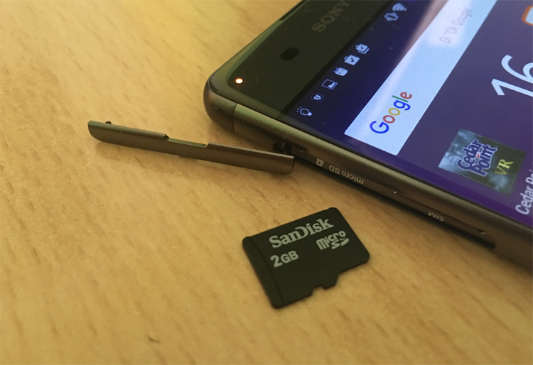 Dictar Imperativo visual La tarjeta microSD está dañada", ¿qué puedo hacer?