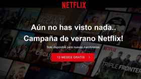 Página web falsa de Netflix