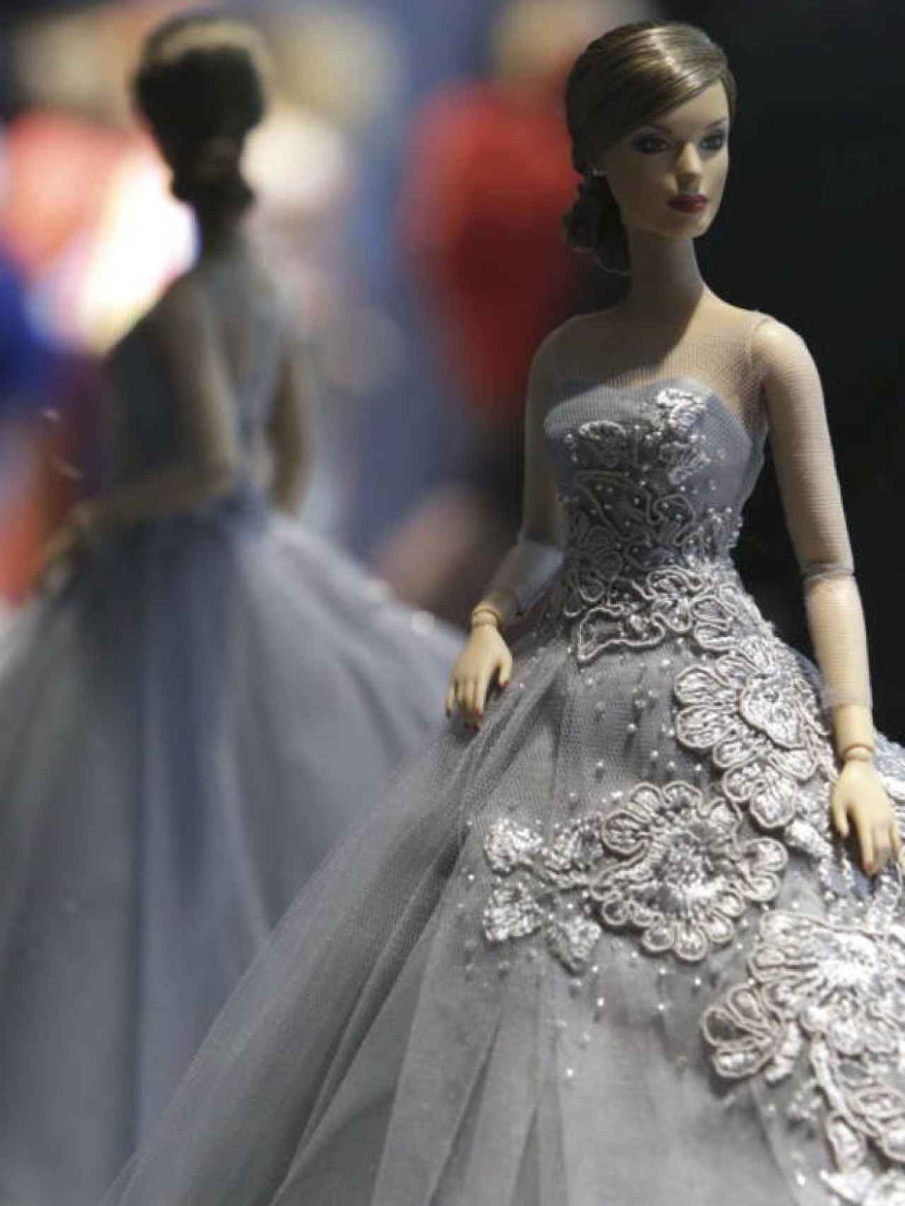Detalle de la muñeca de la reina Letizia que AFD Group creó en 2015.