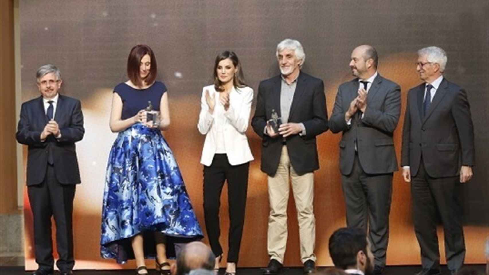 Letizia en la entrega de Premios SM El Barco de Vapor y Gran Angular 2019