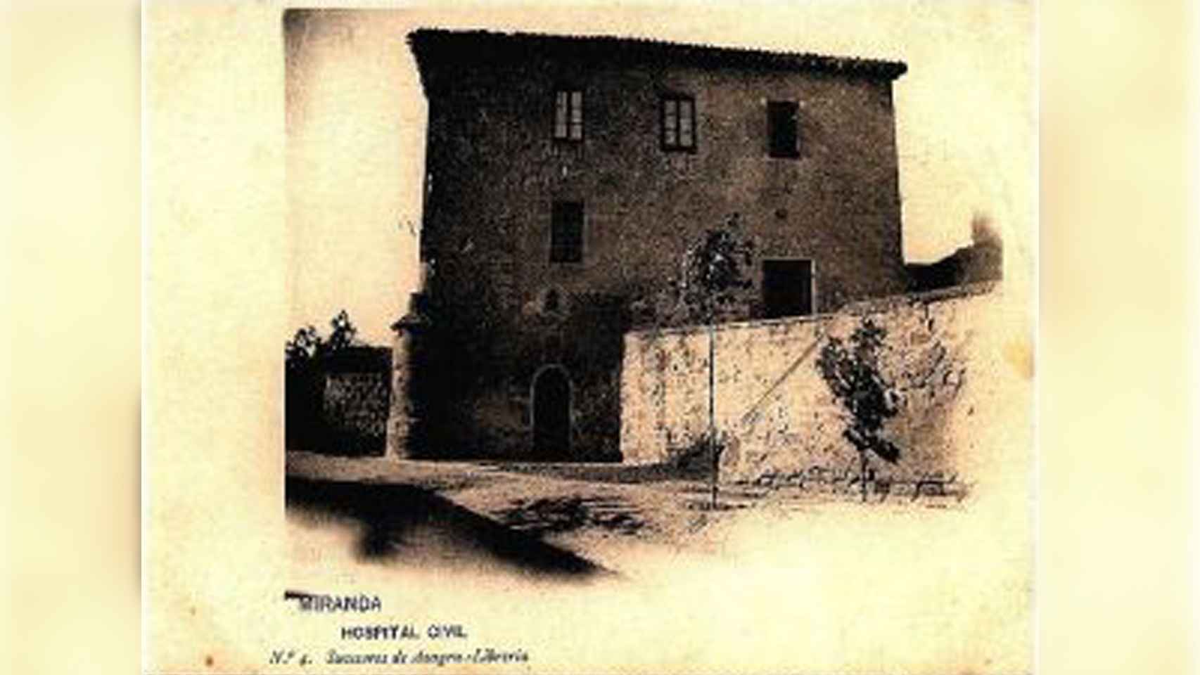 El hospital viejo de Miranda, en una fotografía de archivo.