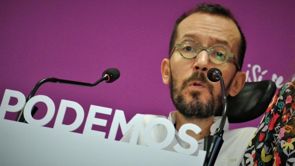 Pablo Echenique, secretario de Organización de Podemos.