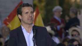 Casado pide a los exvotantes del PP que vuelvan: El 26-M también se vota por España