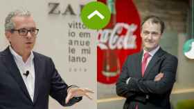 COMO LEONES: Pablo Isla, presidente de Inditex y Juan Ignacio Elizalde, general manager de Coca-Cola Iberia.