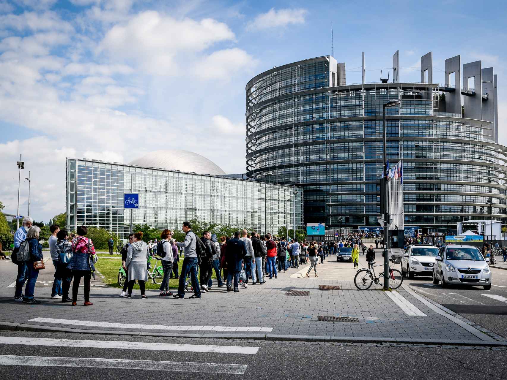 La sede de la Eurocámara en Estrasburgo