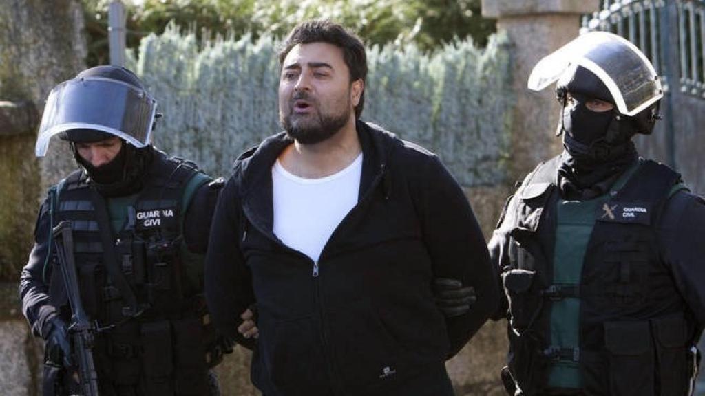 Juan Paulo, detenido por la Policía Nacional.