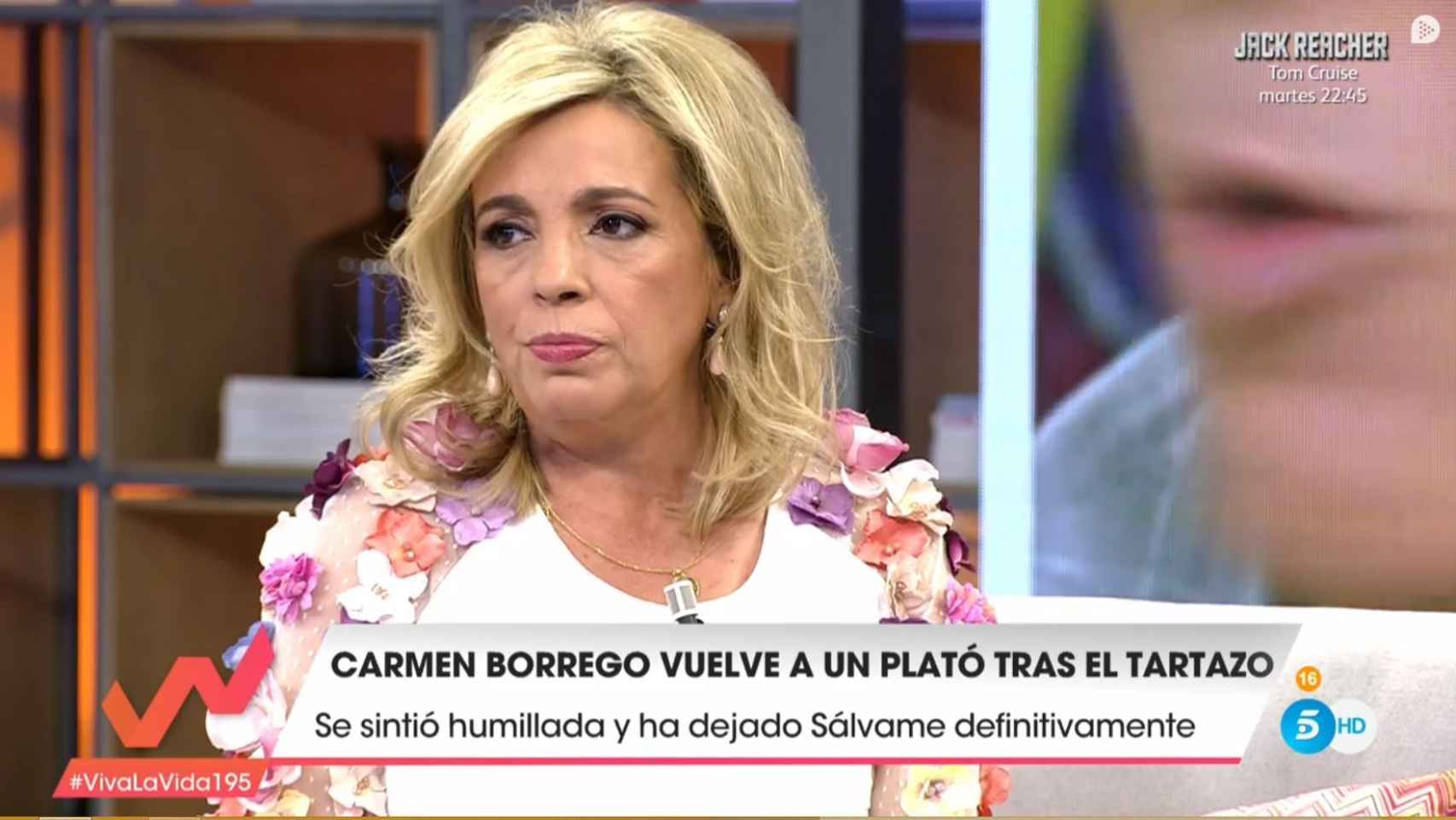 Carmen Borrego en 'Viva la vida'.