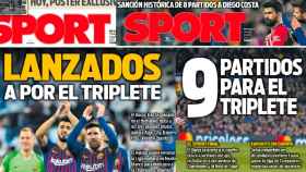 Portadas diario Sport