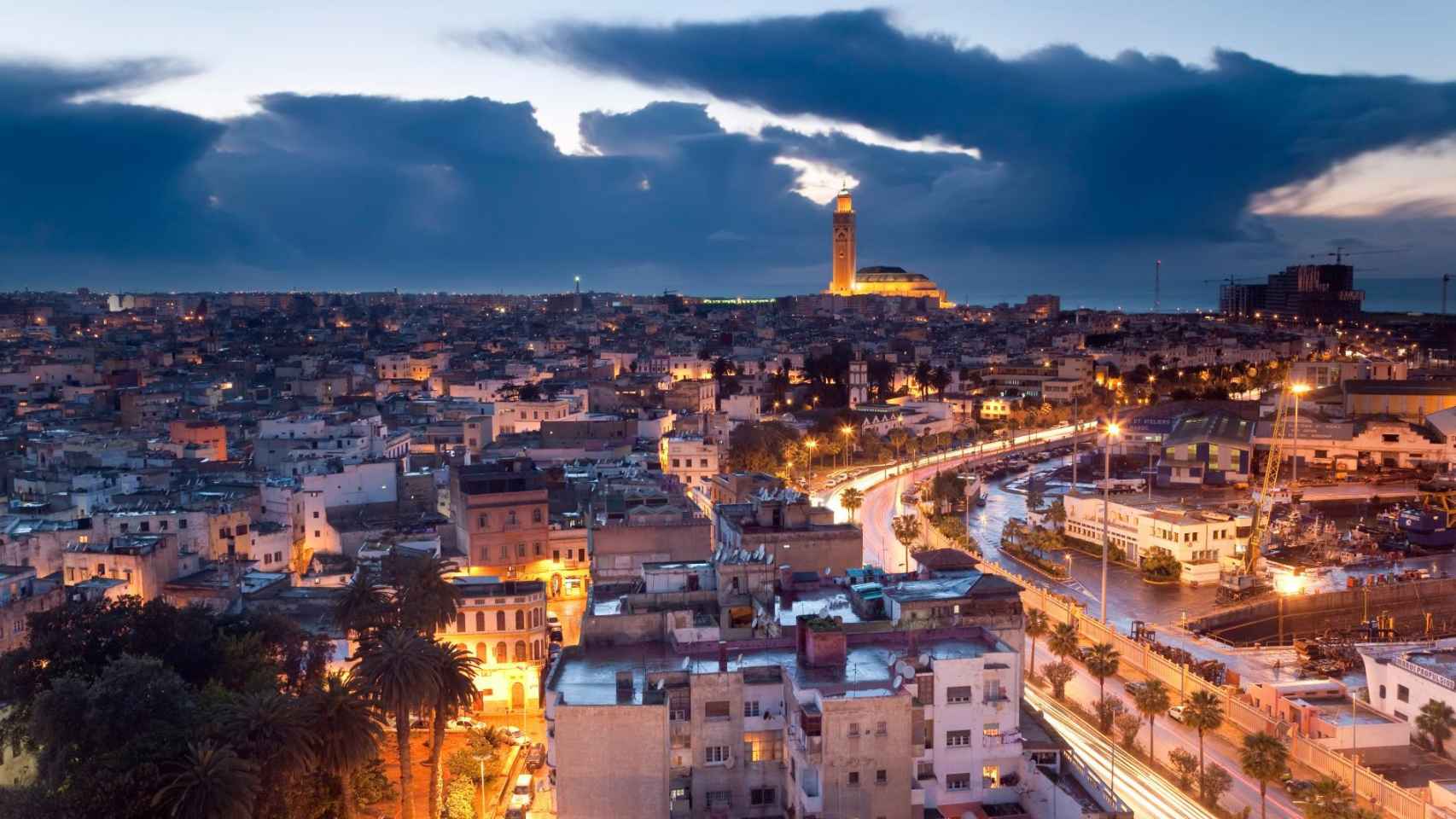 Imagen de la ciudad marroquí de Casablanca.