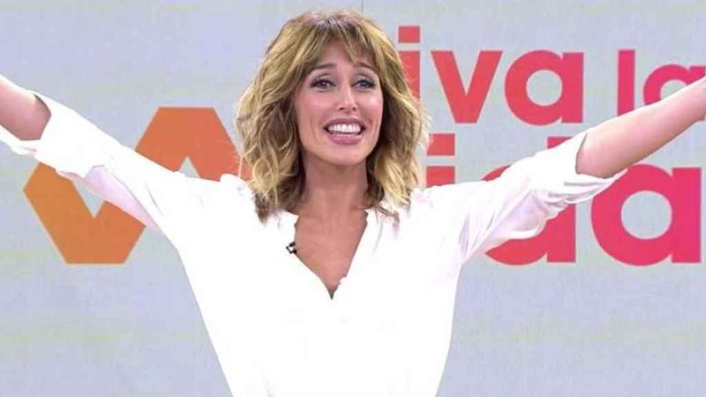 Emma García en el programa 'Viva la vida'.