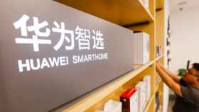Venta de dispositivos Huawei en China.