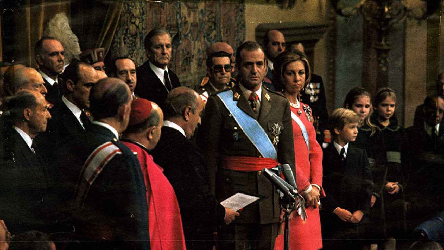 El Rey Juan Carlos I, en los años 80.