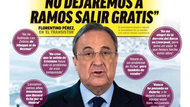 Portada Diario Marca (28/05/2019)