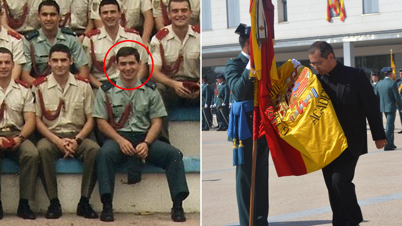 Pablo pasó de ser teniente de la Guardia Civil a sacerdote en Valencia.