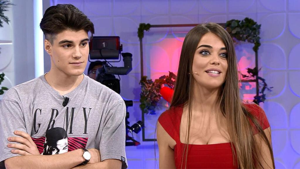 Julen, la expareja de Violeta, durante su participación en 'Mujeres y Hombres y Viceversa'.