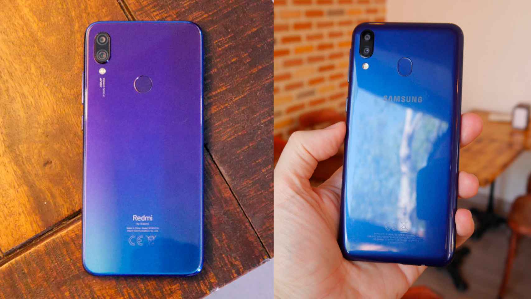 Samsung Galaxy M20 vs Xiaomi Redmi Note 7: los enfrentamos en vídeo