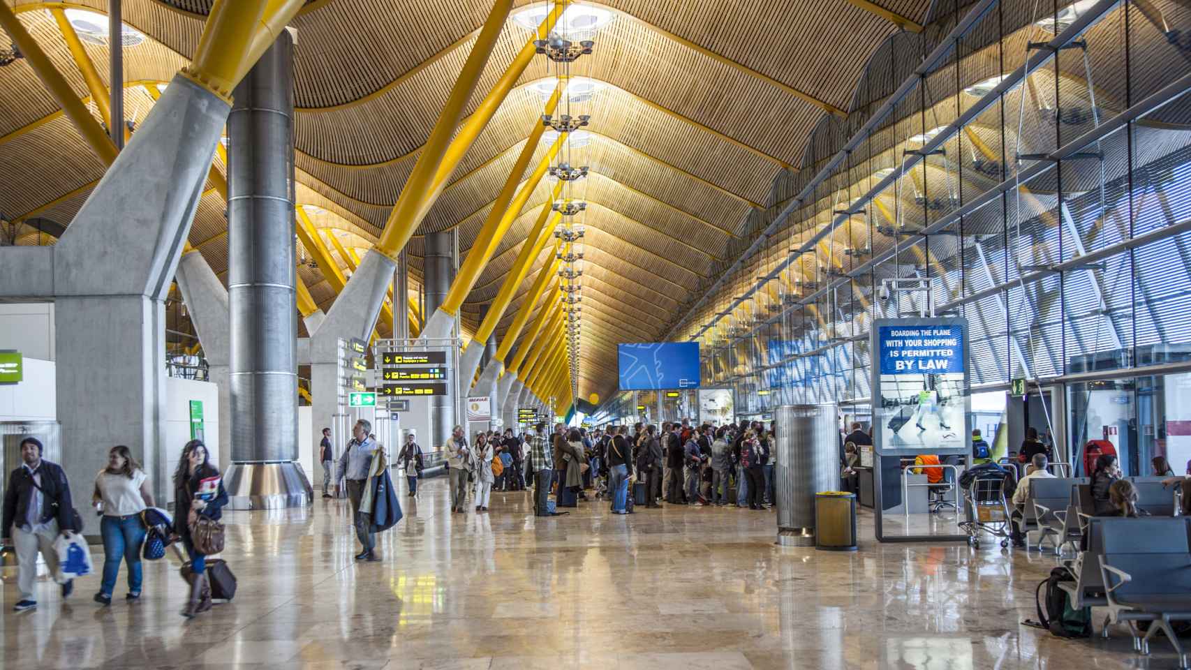 El aeropuerto Adolfo Suárez Madrid-Barajas, considerado uno de los 25 más  valiosos del mundo