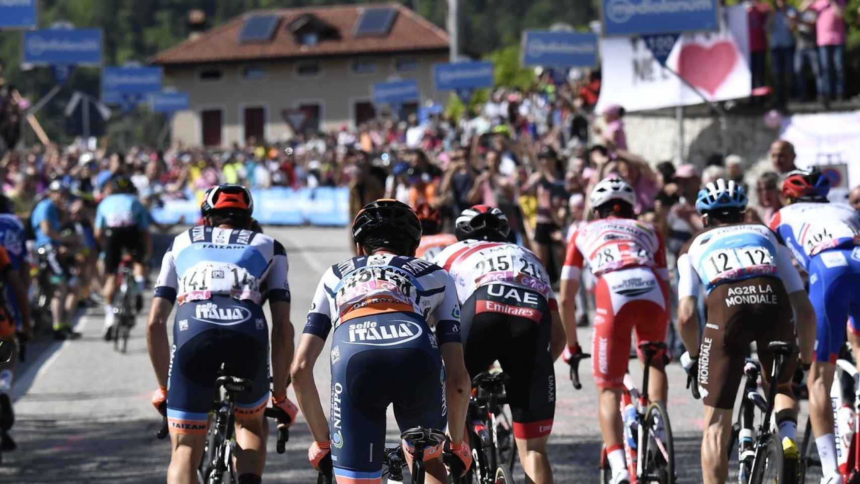 19ª etapa Giro de Italia. Foto: Twitter (@giroditalia)