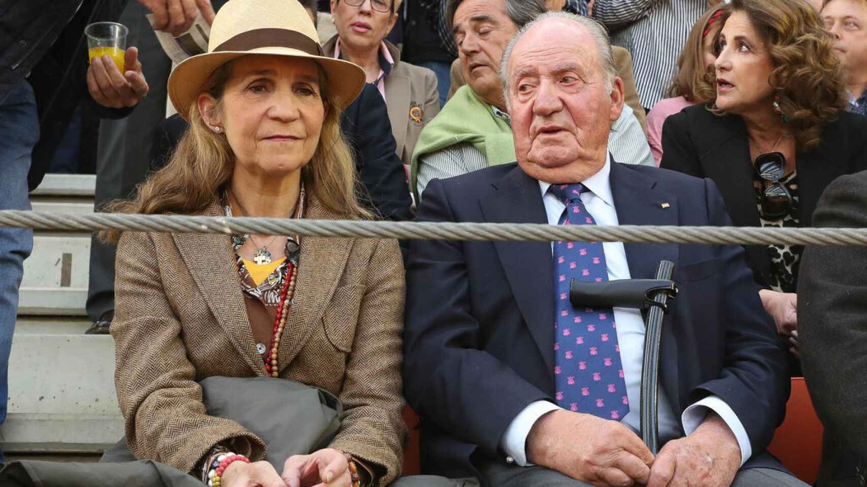 En muchas ocasiones, Juan Carlos y Elena acuden a Las Ventas para ver los toros.