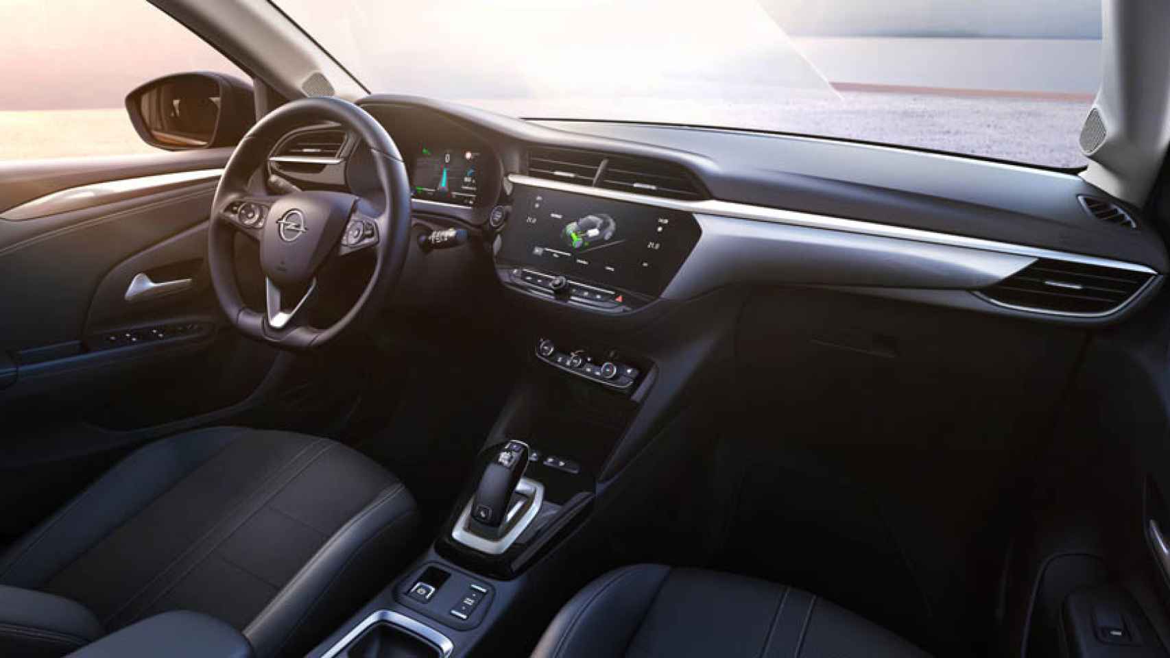 Interior del Opel Corsa-e