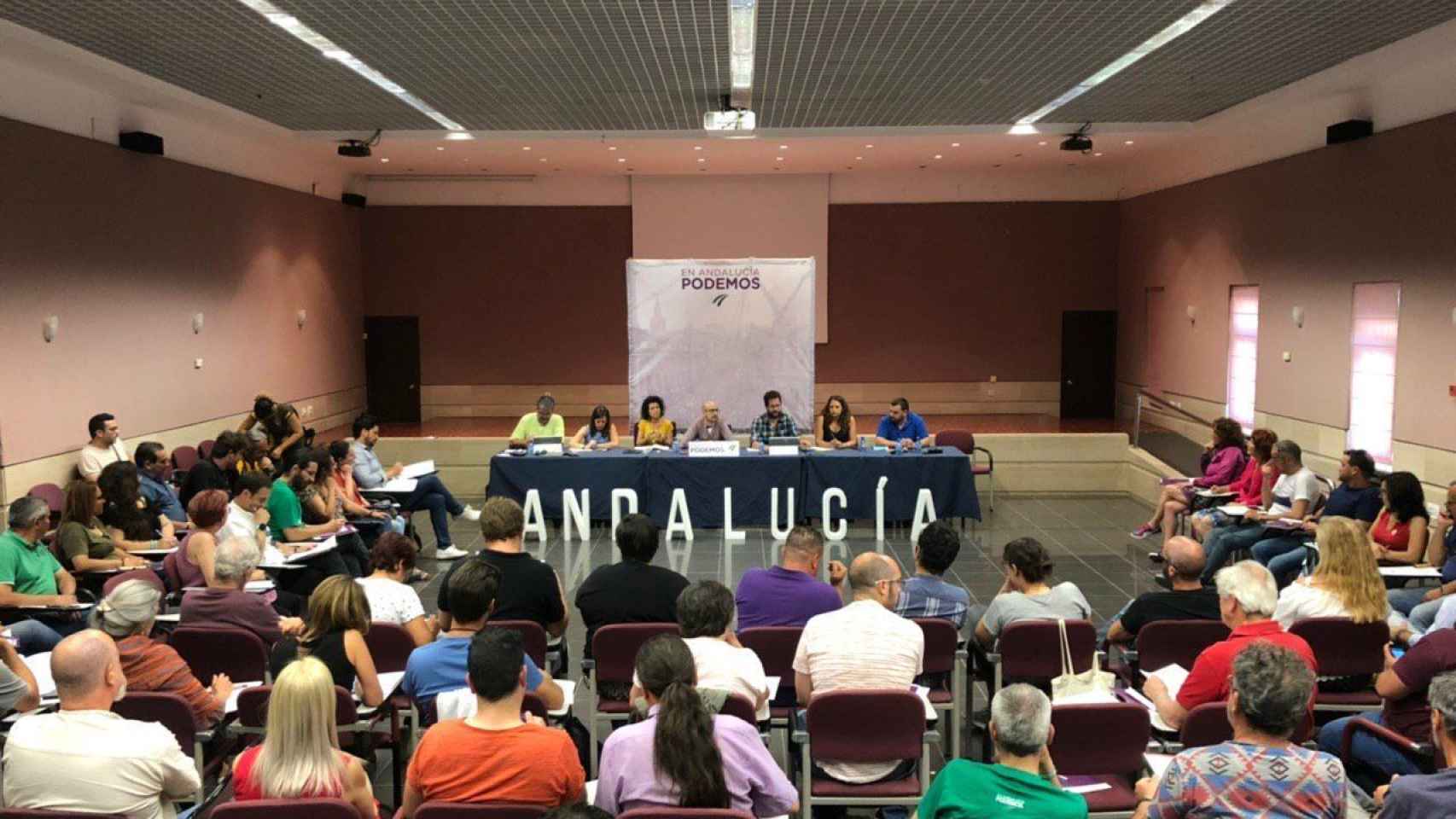 Reunión del Consejo Ciudadano de Podemos Andalucía.