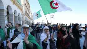 Protestas contra el régimen del dimitido Bouteflika.