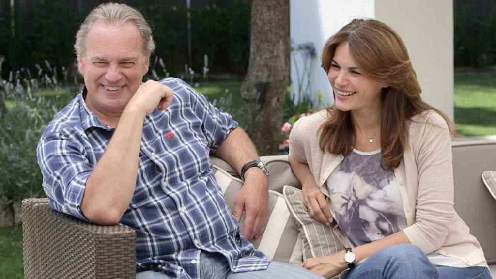 Bertín junto a su mujer en la versión de TVE del programa.