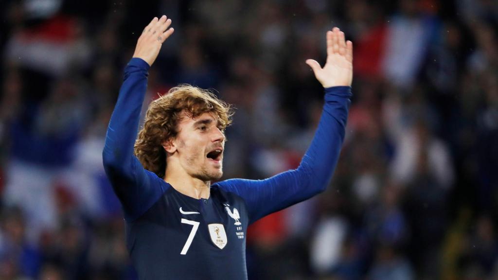 Griezmann celebra un Francia