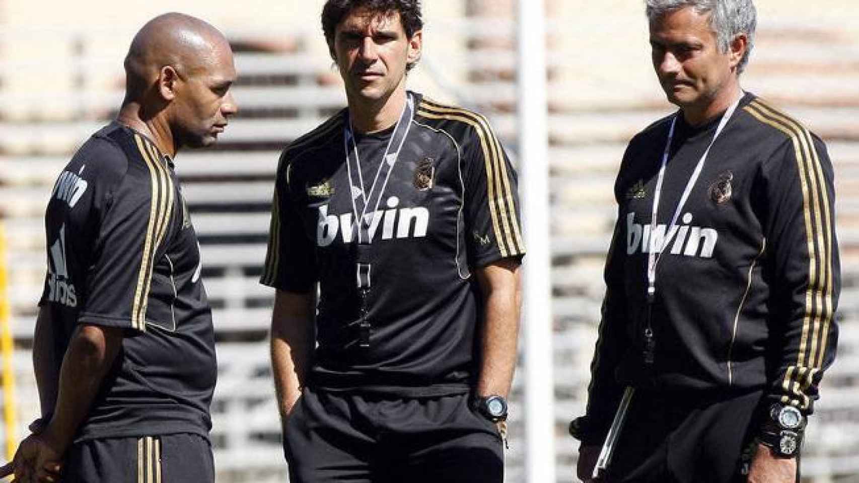 Morais, Karanka y Mourinho en el Real Madrid