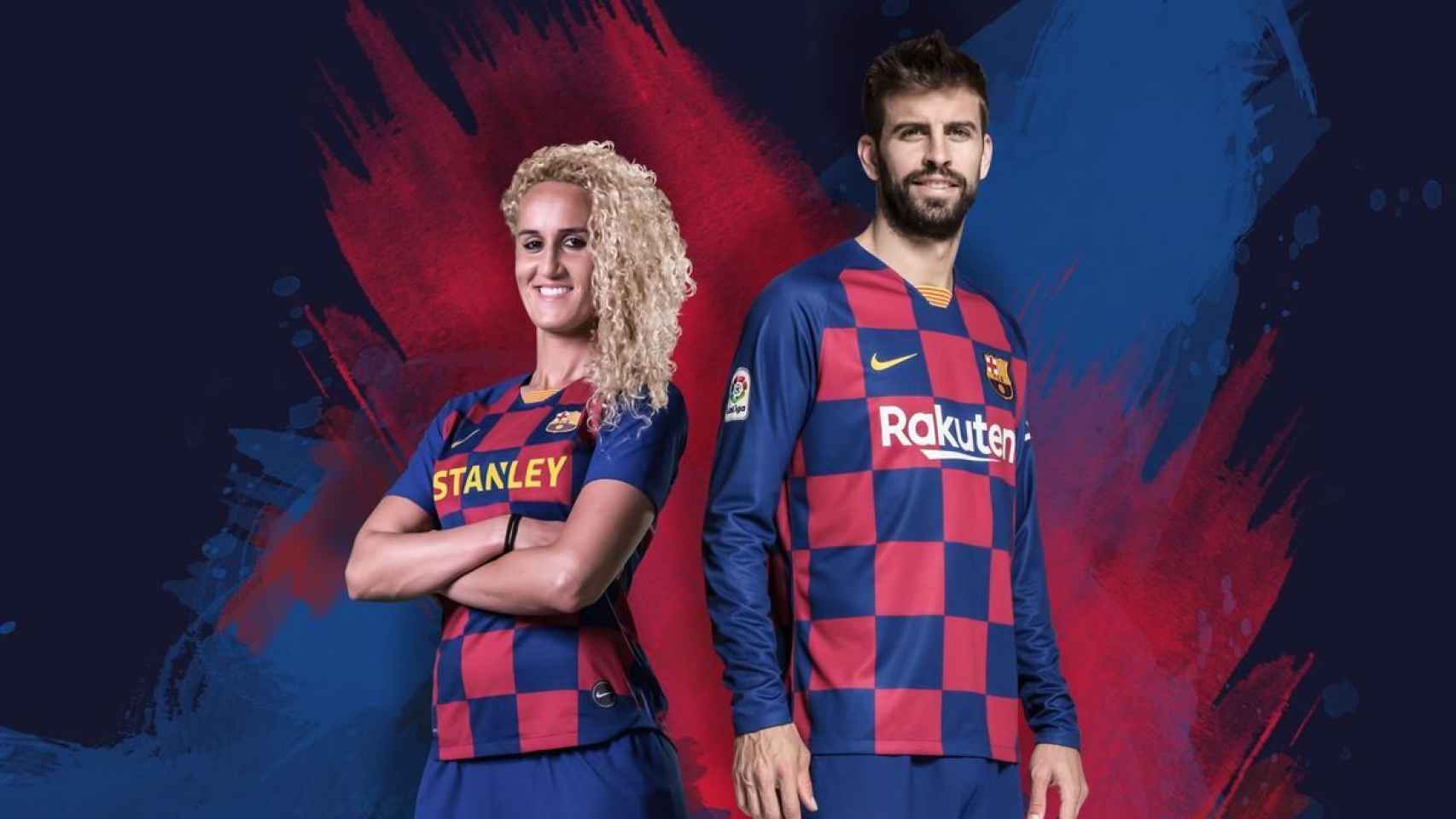 Presentación de la primera equipación del Barcelona para la 2019/2020. Foto: fcbarcelona.es