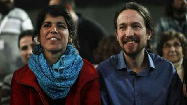 Teresa Rodríguez y Pablo Iglesias en una imagen de archivo.