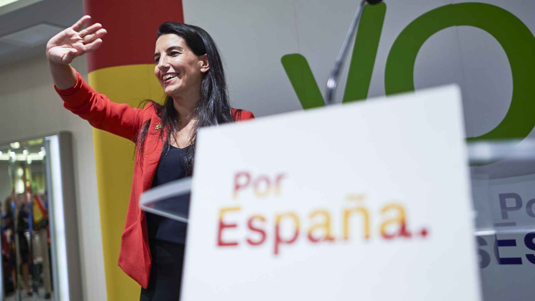 La candidata de Vox a la Comunidad de Madrid, Rocío Monasterio.