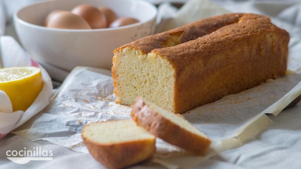 Bizcocho de limón, receta casera y para todos los niveles