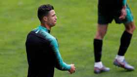 Cristiano Ronaldo, concentrado con Portugal
