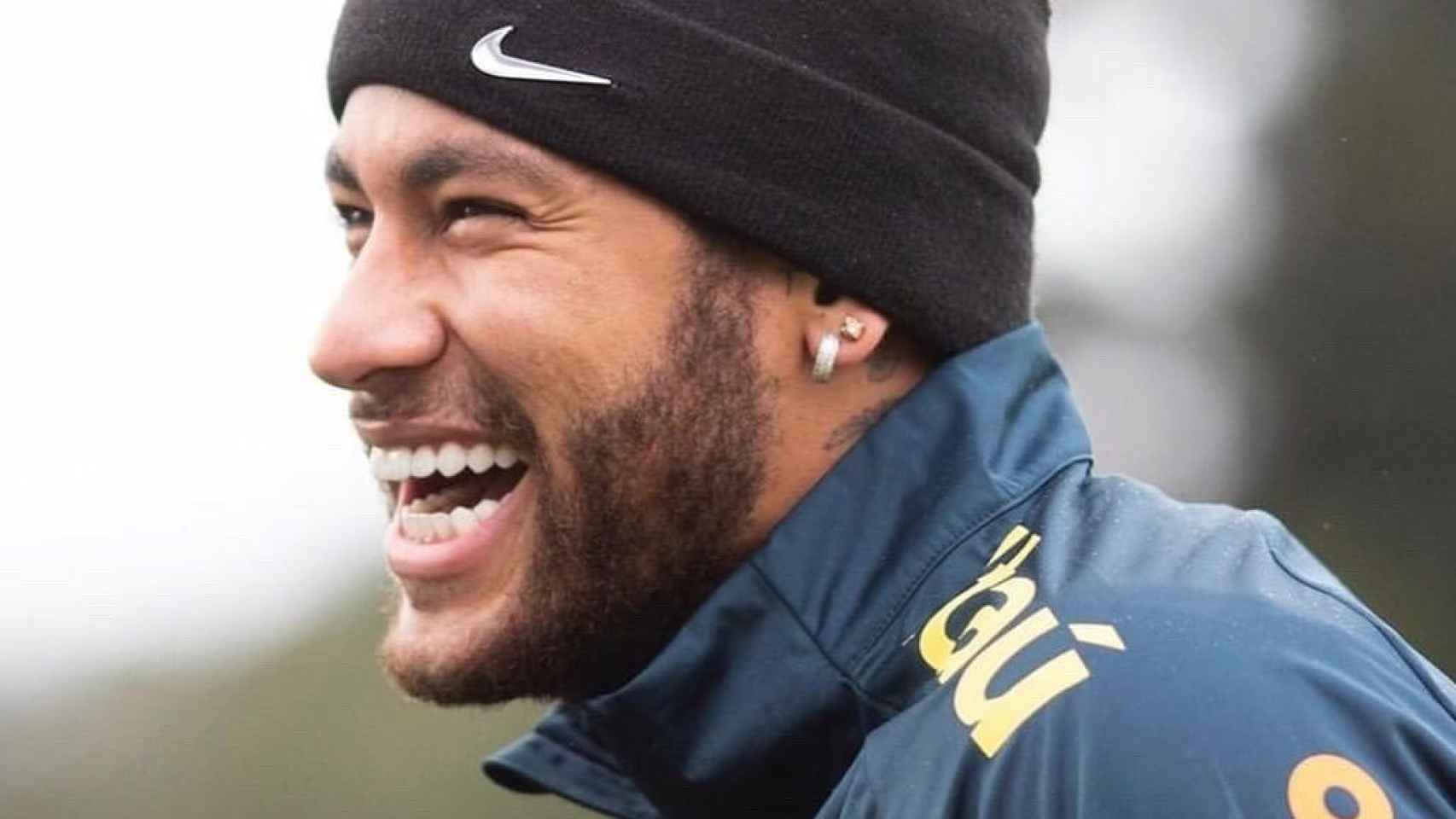 Neymar Júnior, con la selección de Brasil. Foto: Instagram (@neymarjr)