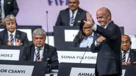 Infantino, reelegido al frente de la FIFA