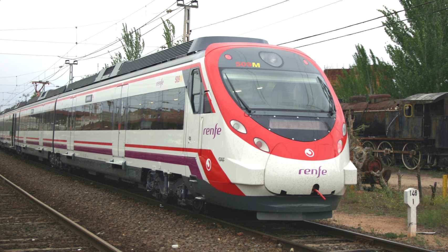Un tren Civia de Renfe, uno de los modelos que cuenta con componentes de Sepsa.