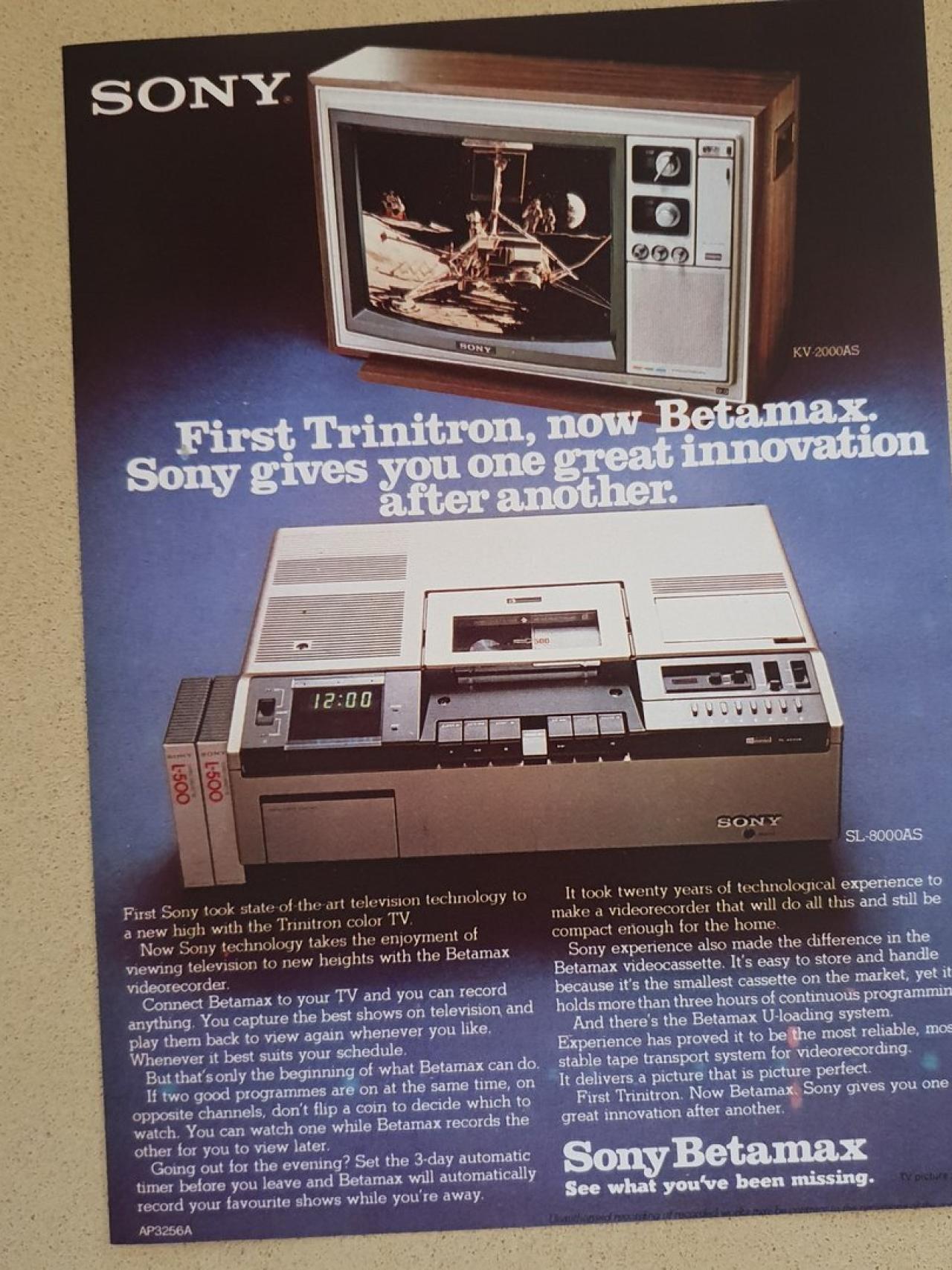 Sony no escuchó al mercado y perdió un negocio inmenso: así fue el fracaso  de Betamax