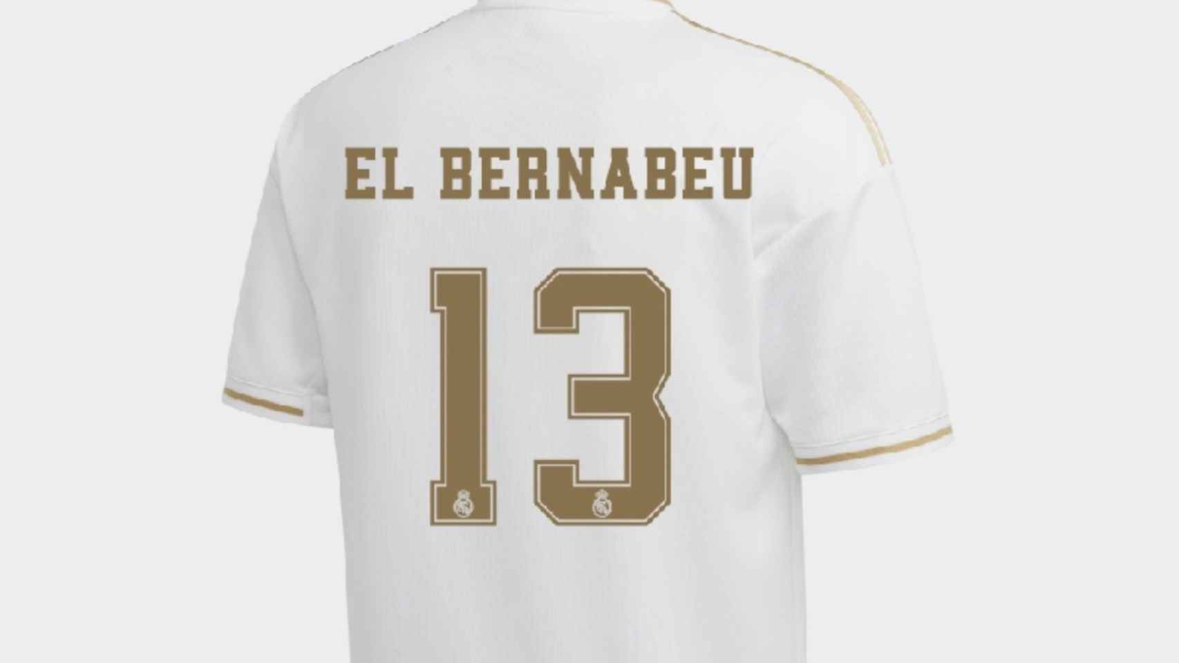 Crear camiseta Real Madrid CF 2019/20 con tu Nombre y Número