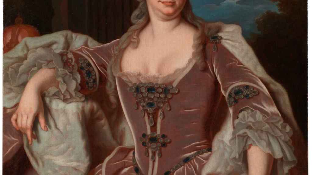 'Isabel Farnesio, reina de España', un retrato de Jean Ranc.
