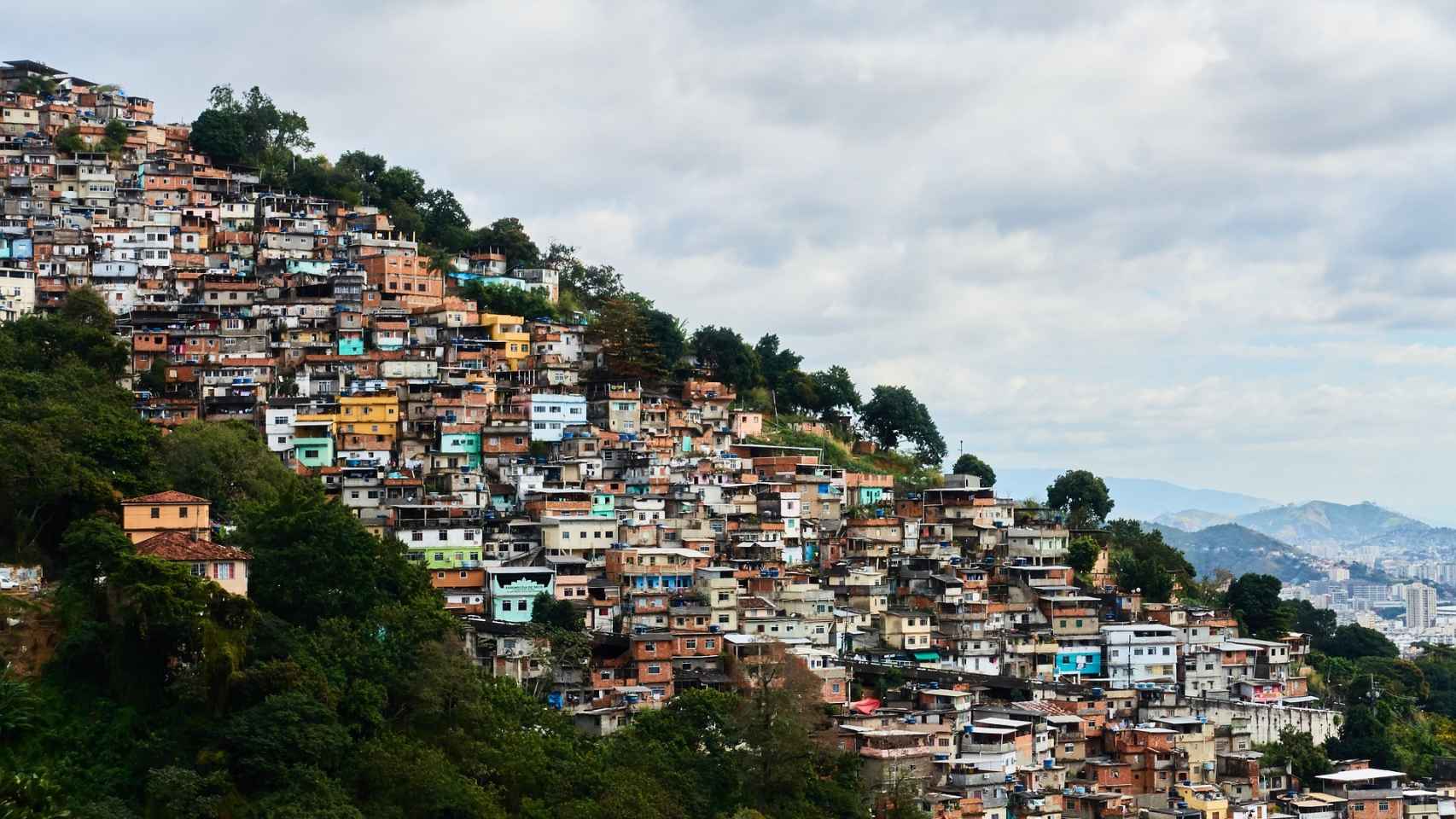 Favelas de Río de Janeiro, las zonas más desfavorecidas del país.