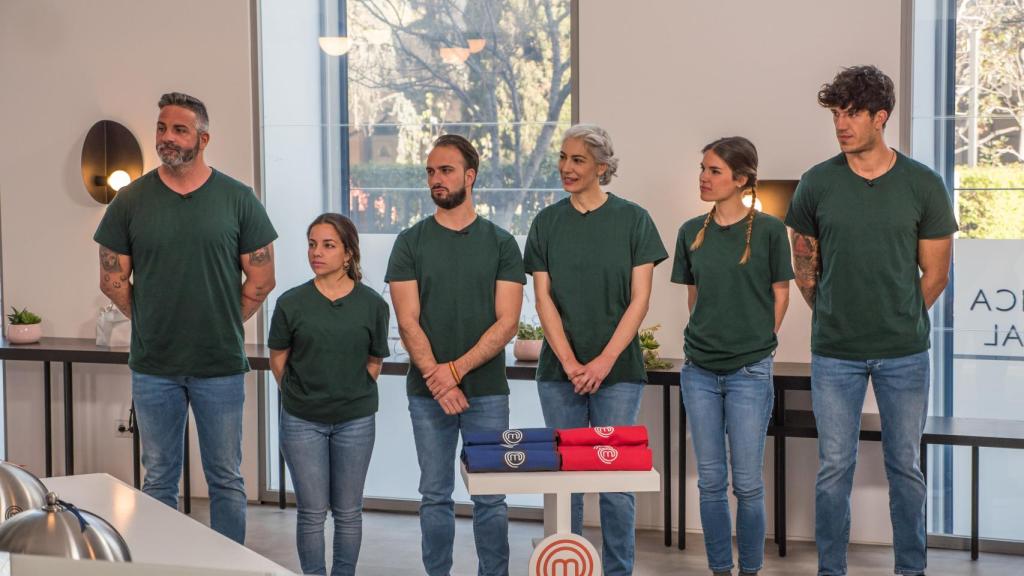 Los concursantes de 'MasterChef'.