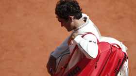 Roger Federer se despide de Roland Garros