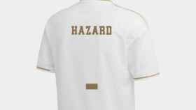 La camiseta de Eden Hazard en el Real Madrid
