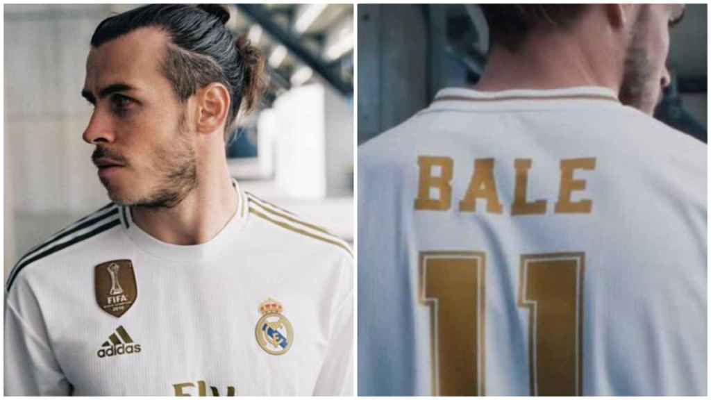 Bale, en la campana publicitaria del Madrid