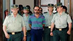 El violador del ascensor, Pedro Luis Gallego, tras ser juzgado en 1992.