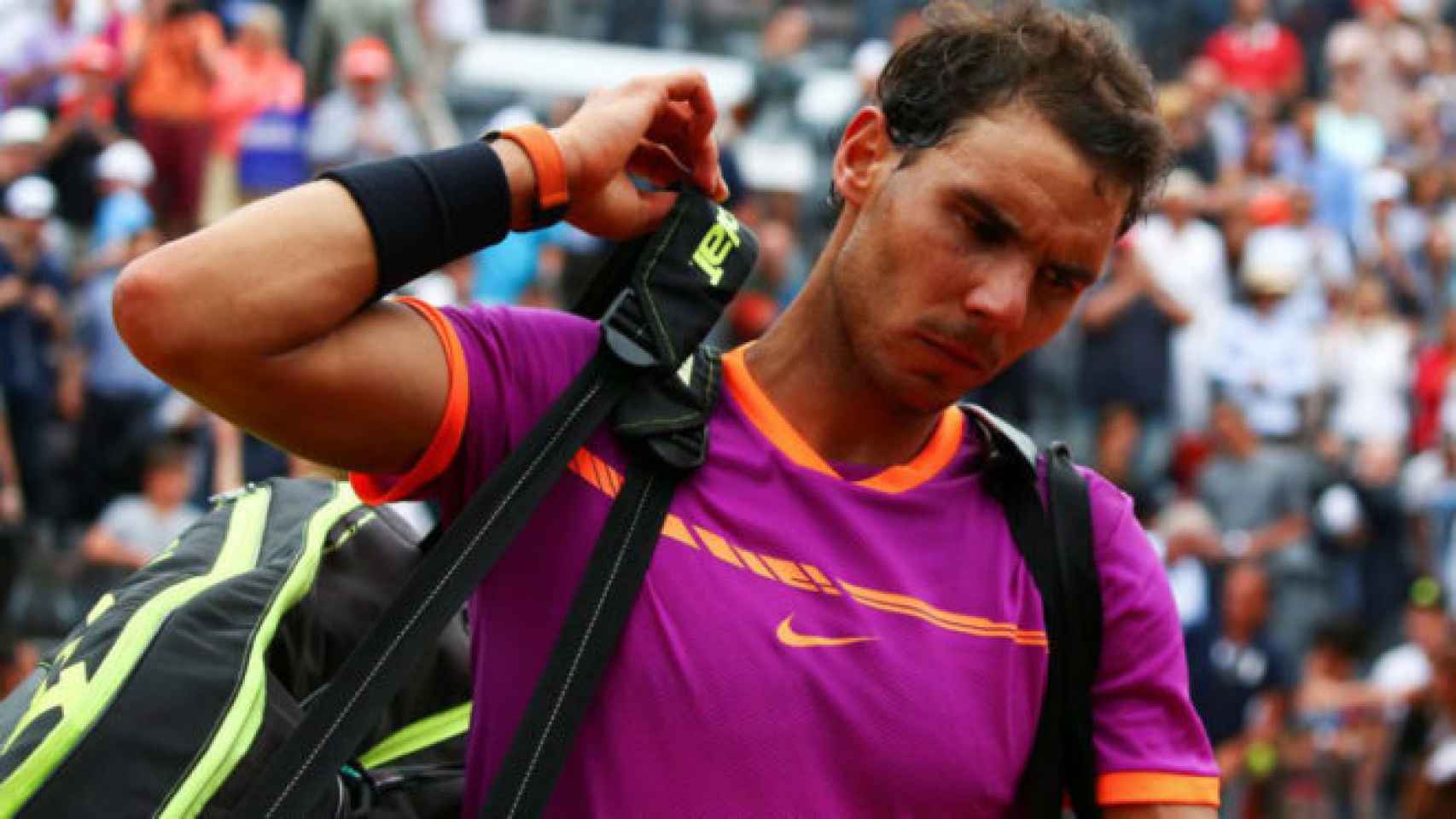Rafa Nadal perdió contra Dominic Thiem en el Masters de Roma 2017